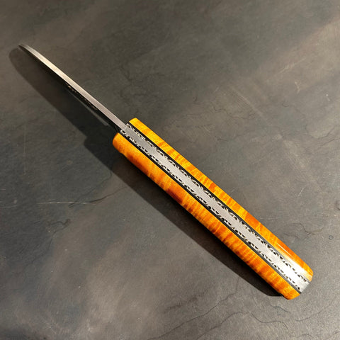 Liadou Exception in Ebony with Chiseled Plates