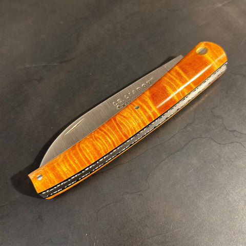 Liadou Exception in Ebony with Chiseled Plates