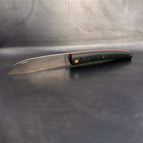 Liadou Racing en Fibre de carbone & platines en G10 orange/noir "Lightweight"