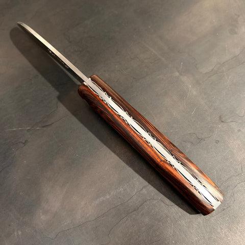 Liadou Exception in Ebony with Chiseled Plates