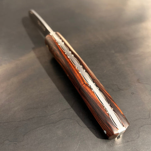 Liadou Exception in Ebony with Chiseled Plates