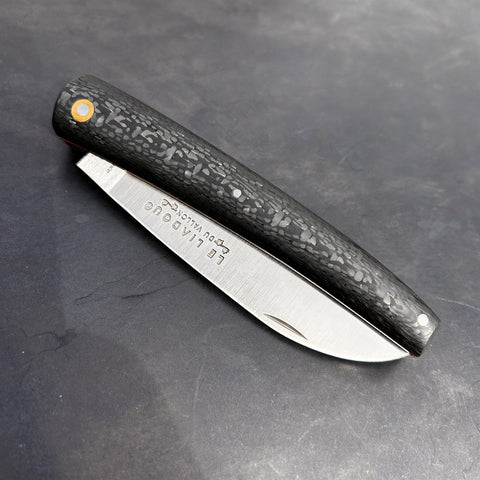 Liadou Racing en Fibre de carbone & platines en G10 orange/noir "Lightweight"