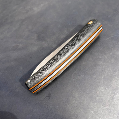 Liadou Racing en Fibre de carbone & platines en G10 orange/noir "Lightweight"