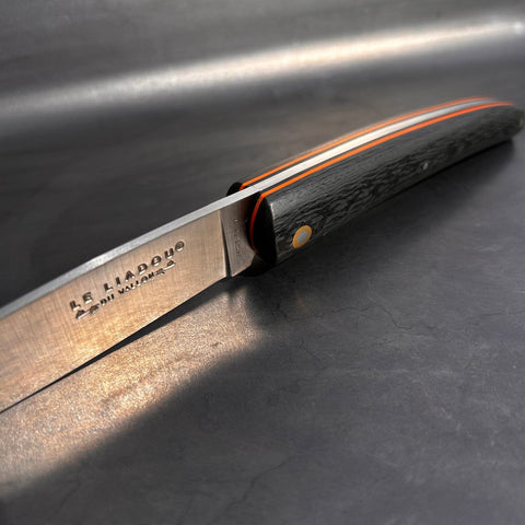 Liadou Racing en Fibre de carbone & platines en G10 orange/noir "Lightweight"