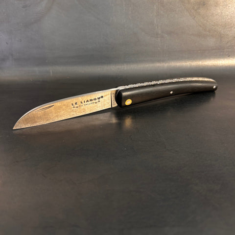 Petit Liadou in Ebony & Chiseled Plates