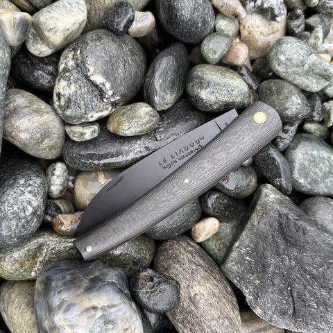 Liadou Racing Black en Fibre de carbone & platines en G10