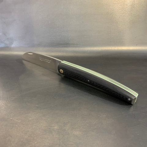 Liadou Racing en Fibre de carbone & platines en G10 blanc/vert "Lightweight"