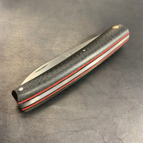 Liadou Racing en Fibre de carbone & platines en G10 rouge/noir "Lightweight"