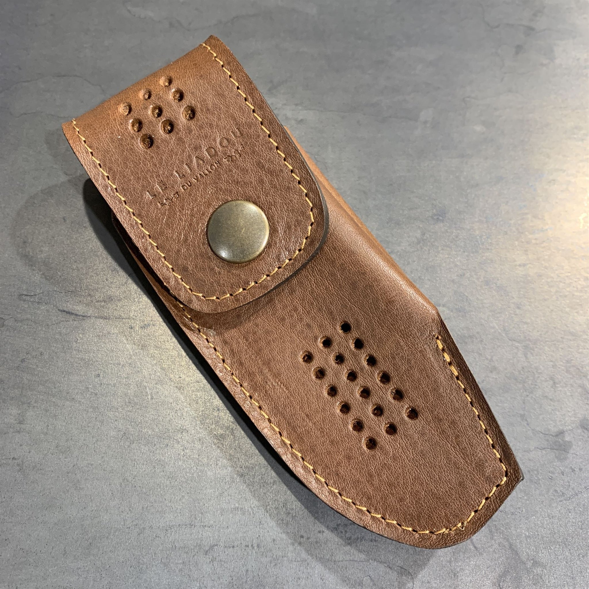 Étui ceinture en cuir pour Liadou Original, Tire-bouchon, Exception et Racing