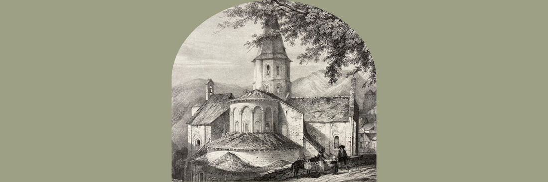 Charpente abbaye de conques
