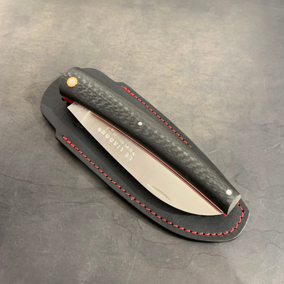Perforated Leather Sheath for Liadou Racing
