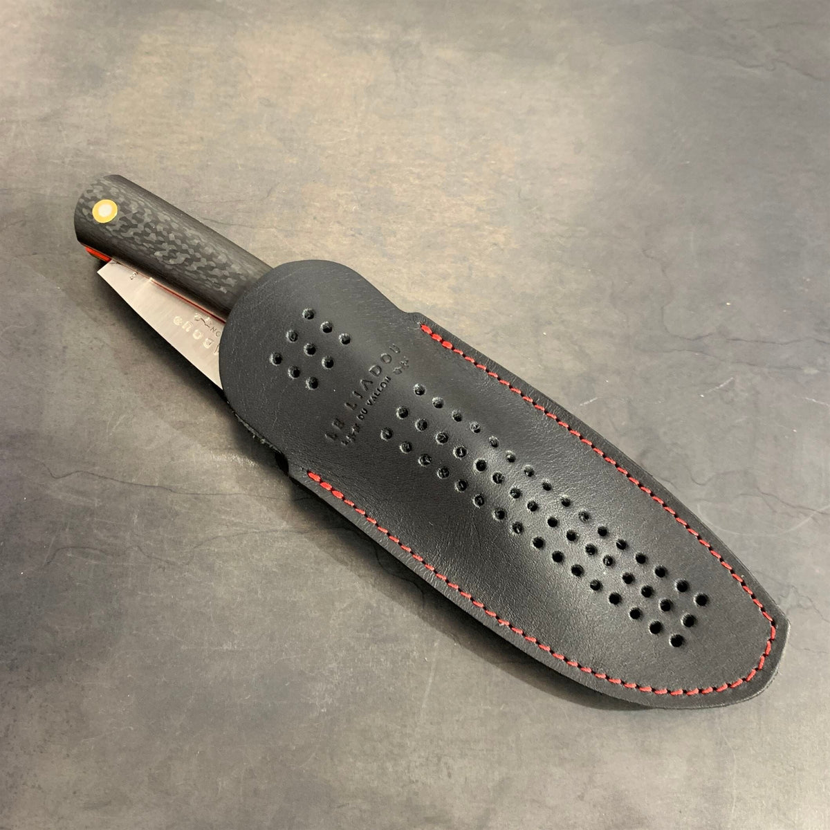 Perforated Leather Sheath for Liadou Racing