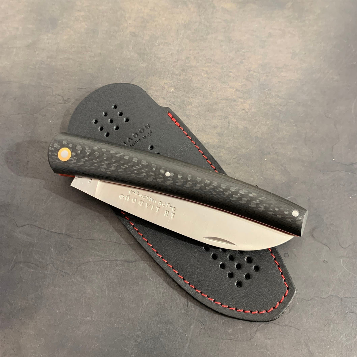Perforated Leather Sheath for Liadou Racing