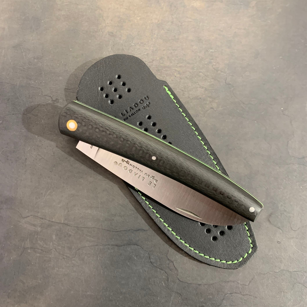 Perforated Leather Sheath for Liadou Racing