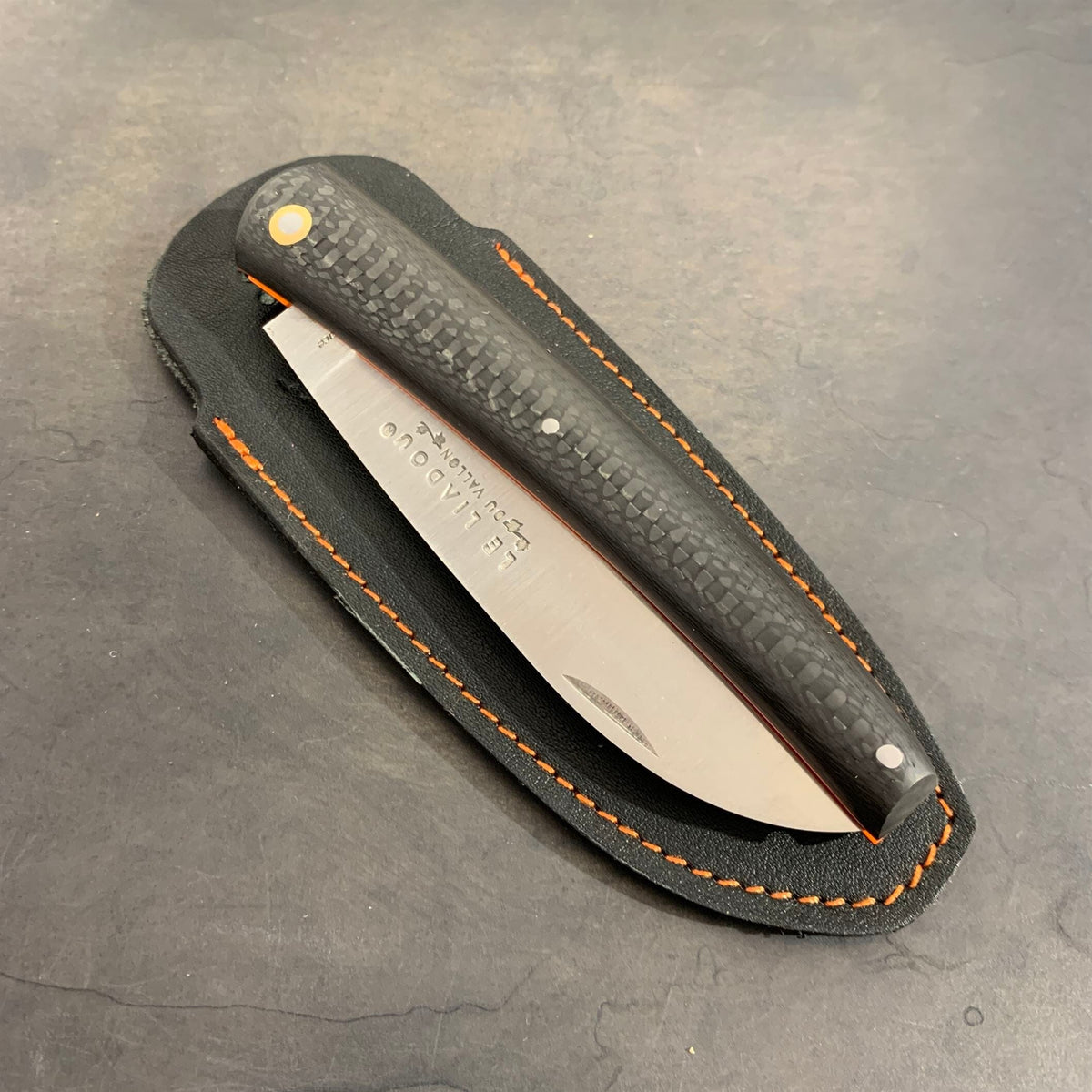 Perforated Leather Sheath for Liadou Racing