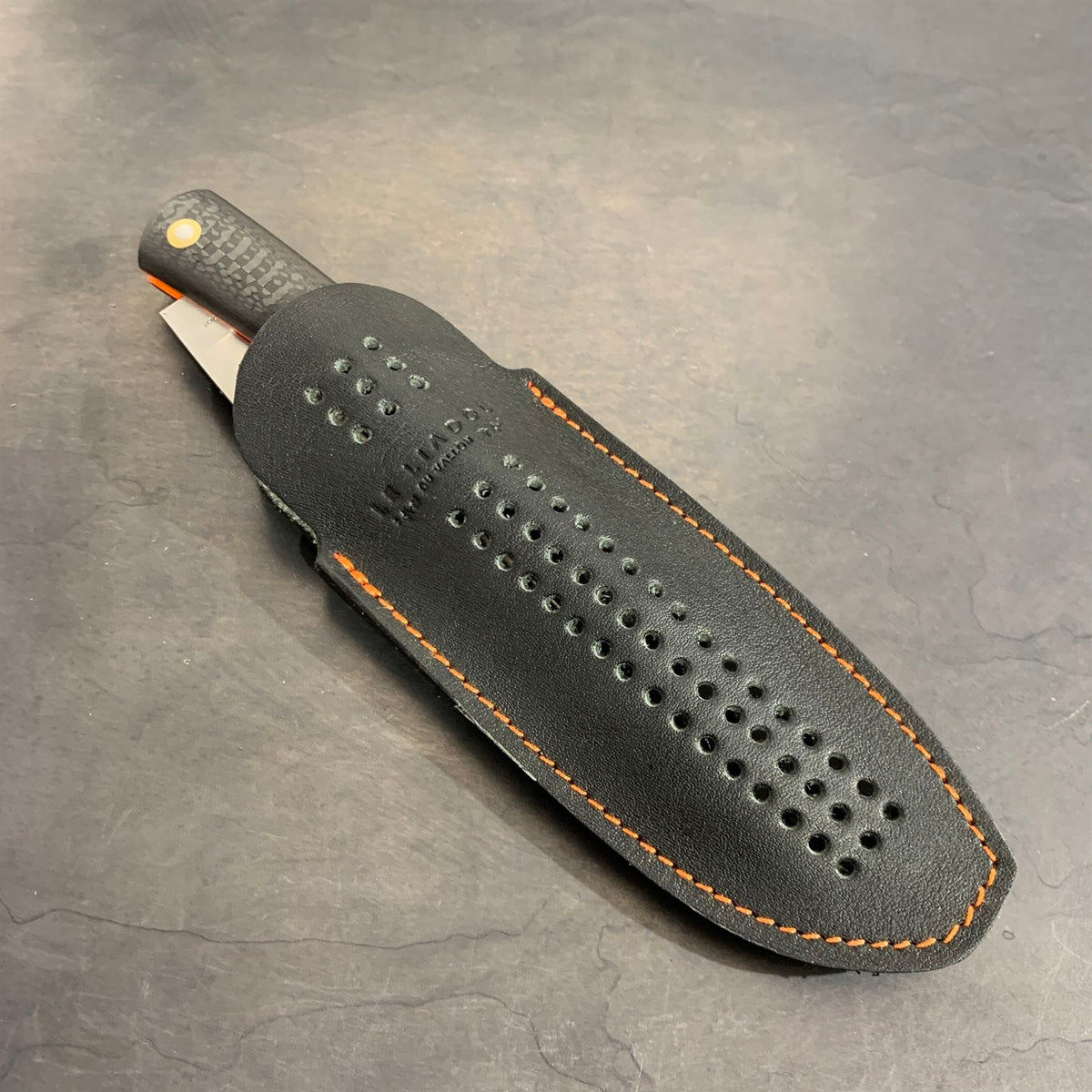 Perforated Leather Sheath for Liadou Racing