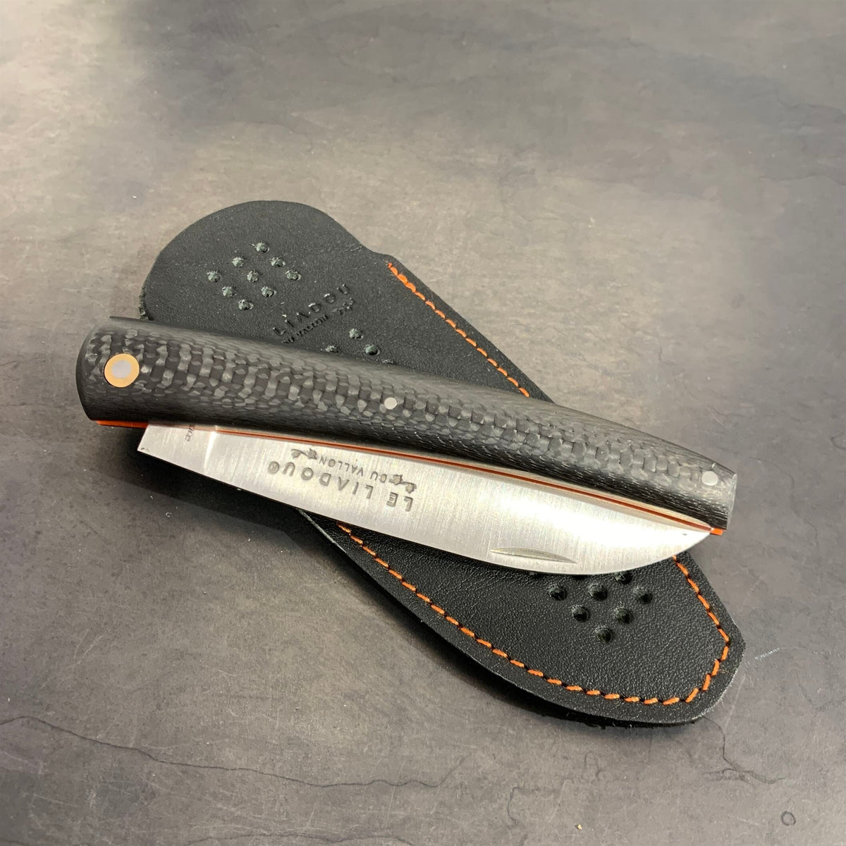 Perforated Leather Sheath for Liadou Racing