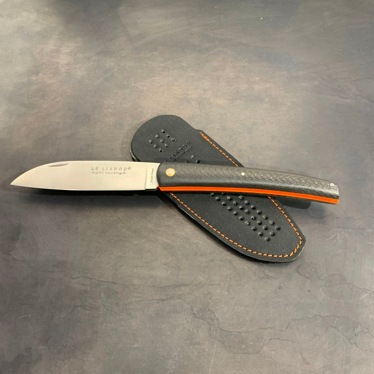Perforated Leather Sheath for Liadou Racing
