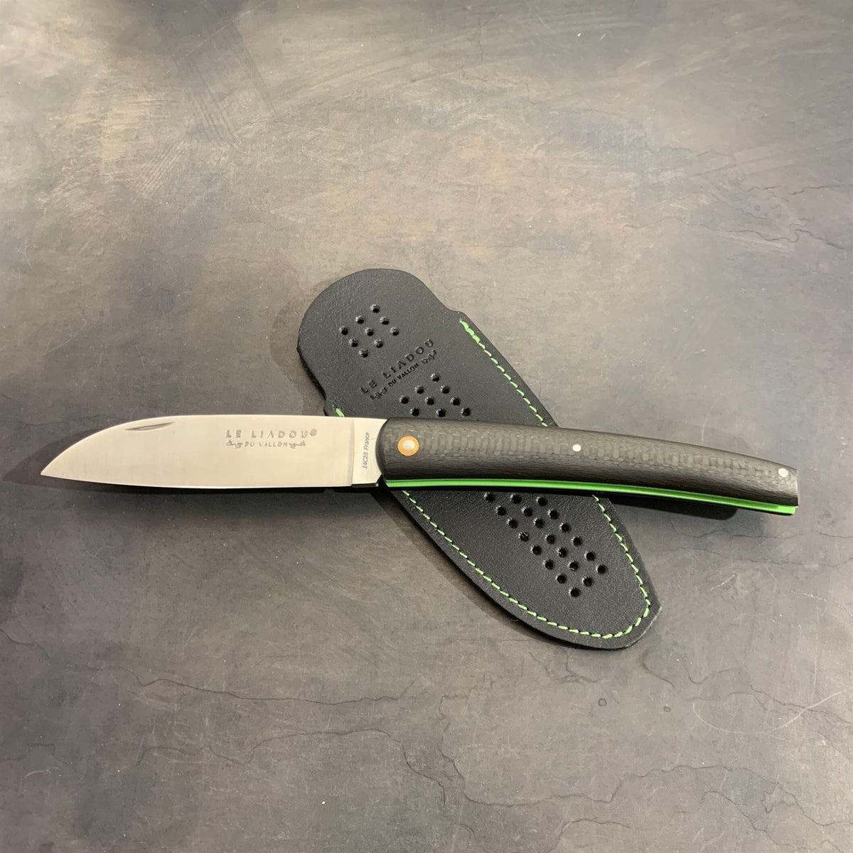 Perforated Leather Sheath for Liadou Racing