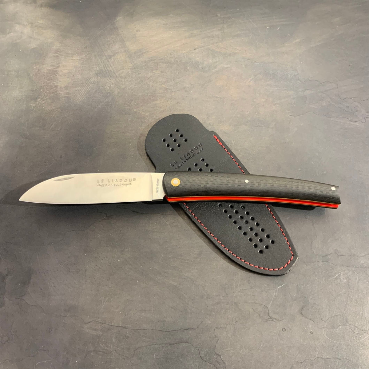 Perforated Leather Sheath for Liadou Racing