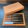 Table knives Liadou in Black POM (box of 4 or 6 pieces)