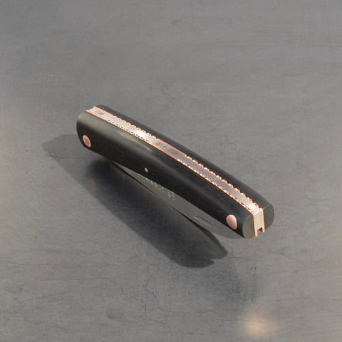 Liadou Exception in Ebony with Chiseled Plates
