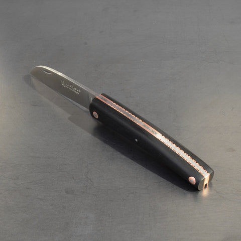 Liadou Exception in Ebony with Chiseled Plates