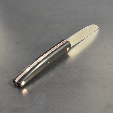 Liadou Exception in Ebony with Chiseled Plates