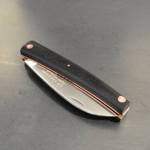 Liadou Exception in Ebony with Chiseled Plates