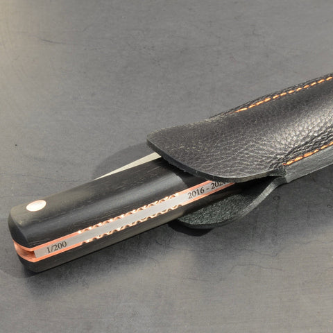 Liadou Exception in Ebony with Chiseled Plates