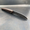 Liadou Exception in carbon fiber/copper, chiseled copper plates &amp; stainless steel Damascus blade