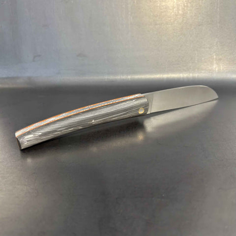 Liadou Exception in carbon fibre/brass inserts & Chiselled plates