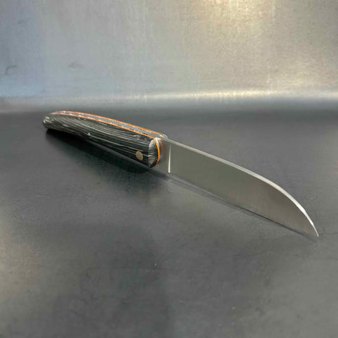 Liadou Exception in carbon fibre/brass inserts & Chiselled plates