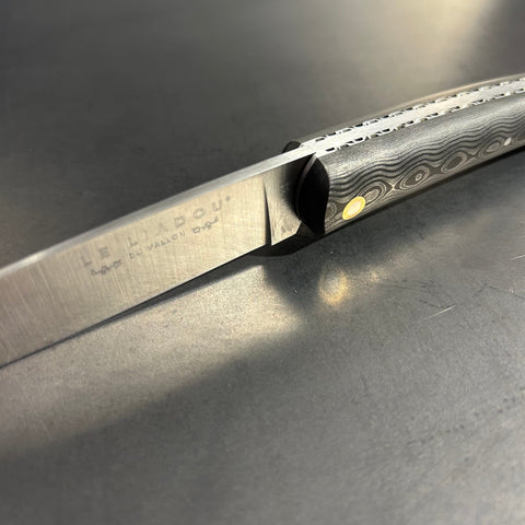 Liadou Exception in carbon fiber/copper, chiseled copper plates & RWL34 steel blade