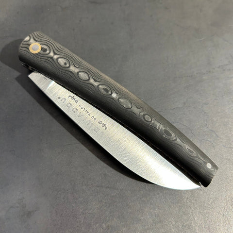 Liadou Exception in carbon fiber/copper, chiseled copper plates & RWL34 steel blade