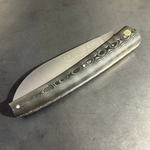 Liadou Exception in carbon fiber/copper, chiseled copper plates & RWL34 steel blade