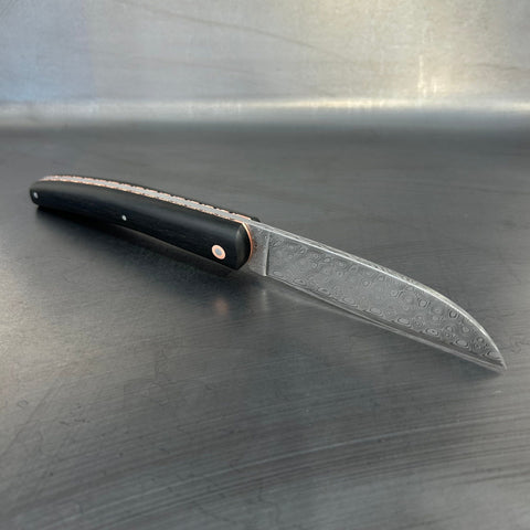 Liadou Exception in Ebony with Chiseled Plates