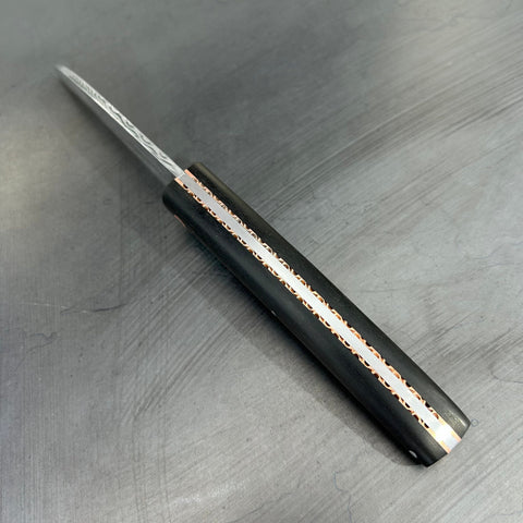 Liadou Exception in Ebony with Chiseled Plates