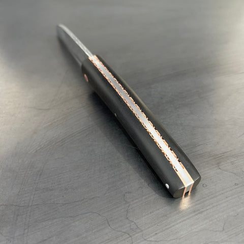 Liadou Exception in Ebony with Chiseled Plates