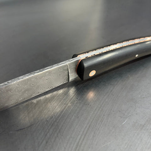 Liadou Exception in Ebony with Chiseled Plates
