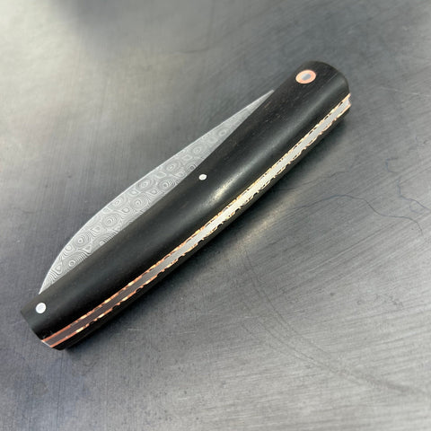 Liadou Exception in Ebony with Chiseled Plates