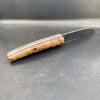 Liadou Exception in Juniper & Stainless Steel Damascus Blade