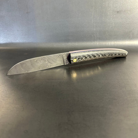 Liadou Exception in Carbon Fiber & "Lightweight" blue G10 plates