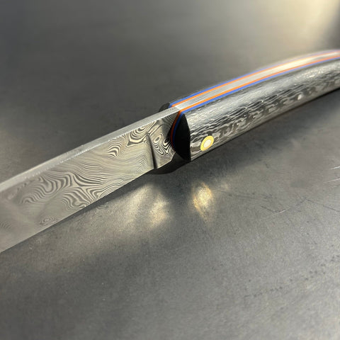 Liadou Exception in Carbon Fiber & "Lightweight" blue G10 plates