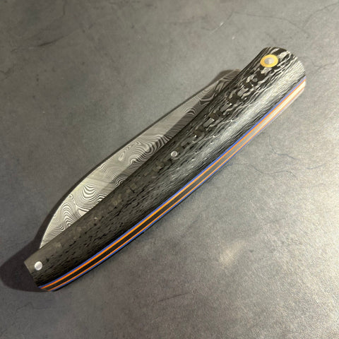 Liadou Exception in Carbon Fiber & "Lightweight" blue G10 plates