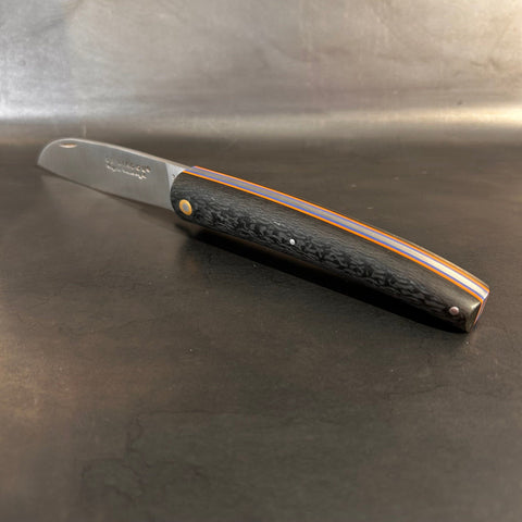 Liadou Racing en Fibre de carbone & platines en G10 orange/bleu "Lightweight"