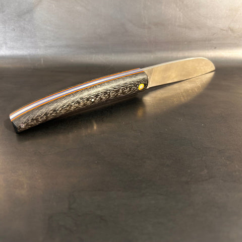 Liadou Racing en Fibre de carbone & platines en G10 orange/bleu "Lightweight"
