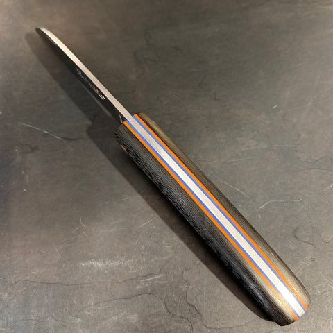 Liadou Racing en Fibre de carbone & platines en G10 orange/bleu "Lightweight"