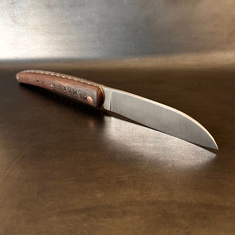 Liadou Exception in carbon fiber/copper &amp; Chiseled copper plates