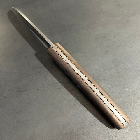 Liadou Exception in carbon fiber/copper, chiseled copper plates & RWL34 steel blade